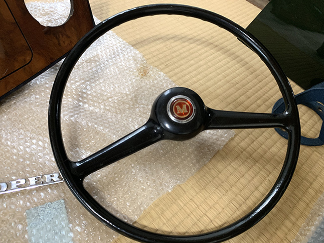 ローバーミニ用 ステアリングのメイン画像