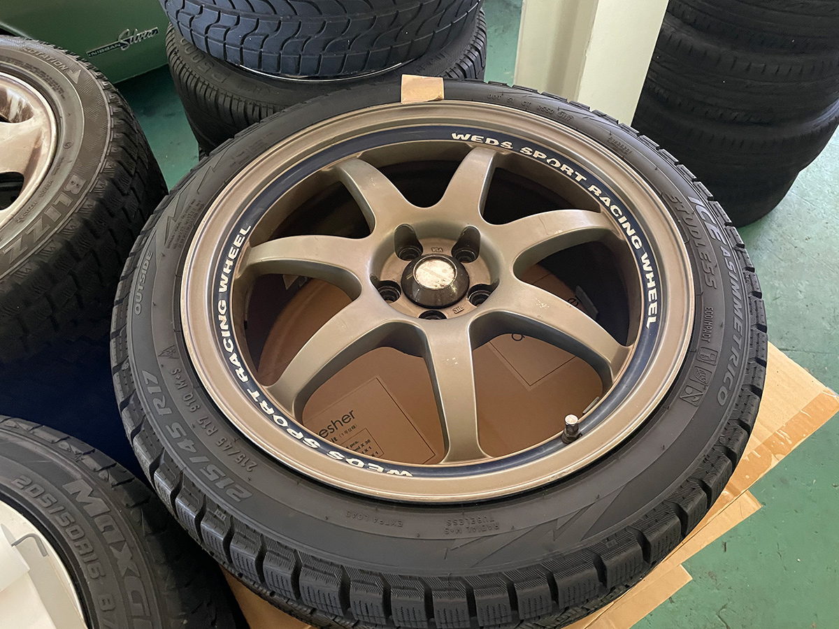 WedsSport 195/45R16 4本ホイールの穴数4穴