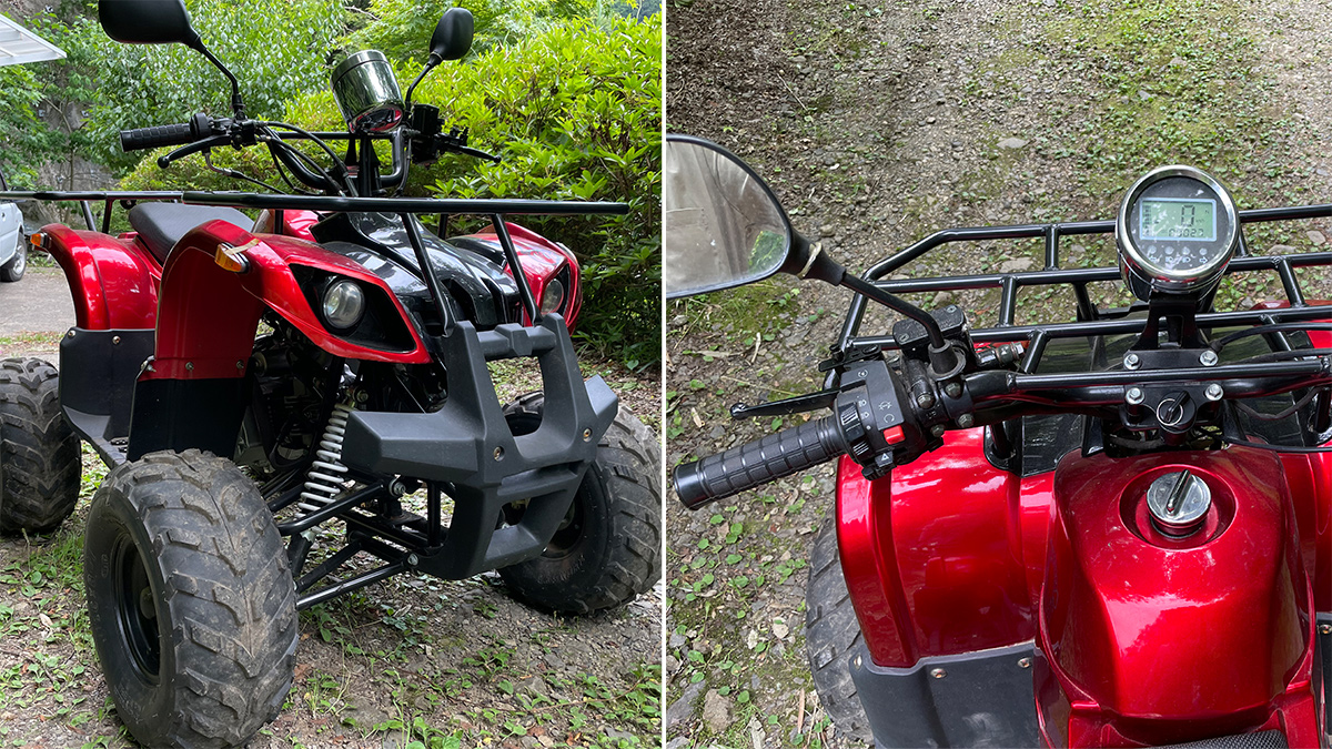 中華製 ATV ４輪バギー 125cc | パーツの杜