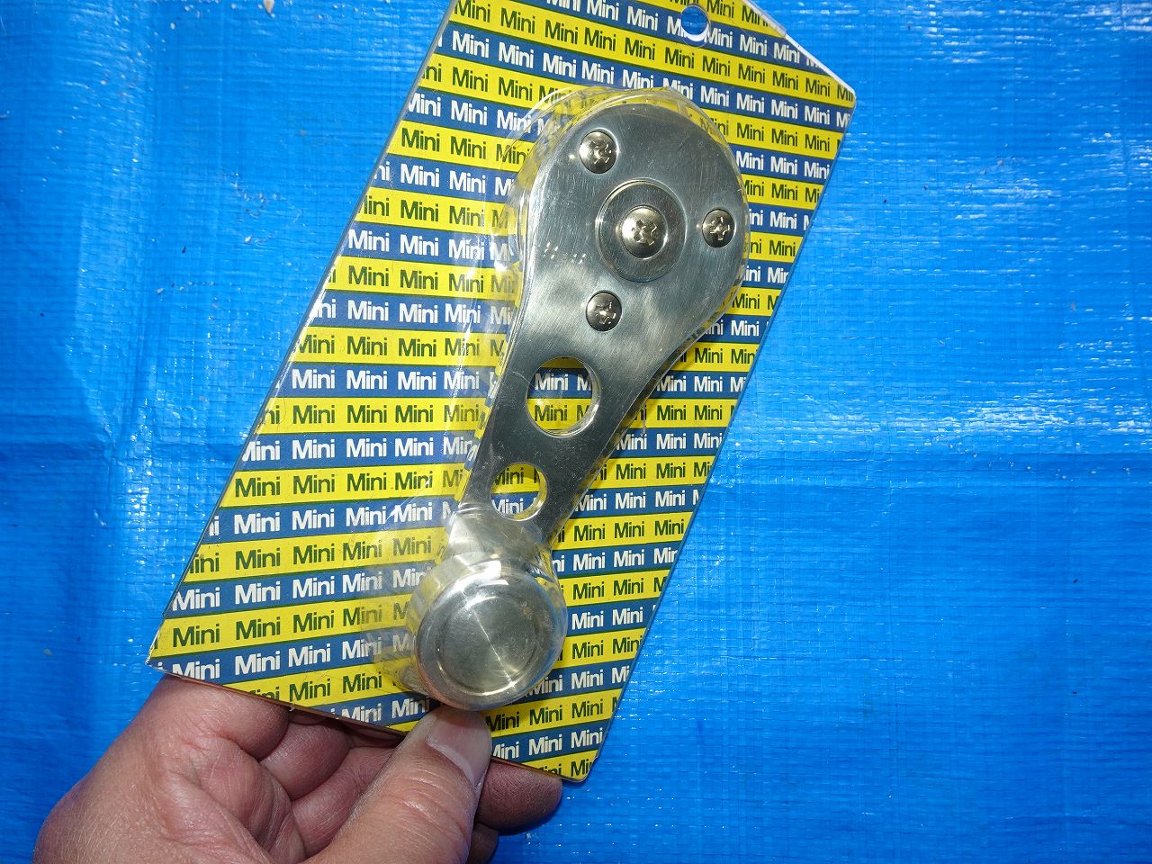 MGB用ドアインナーハンドル（アルミ製）のメイン画像