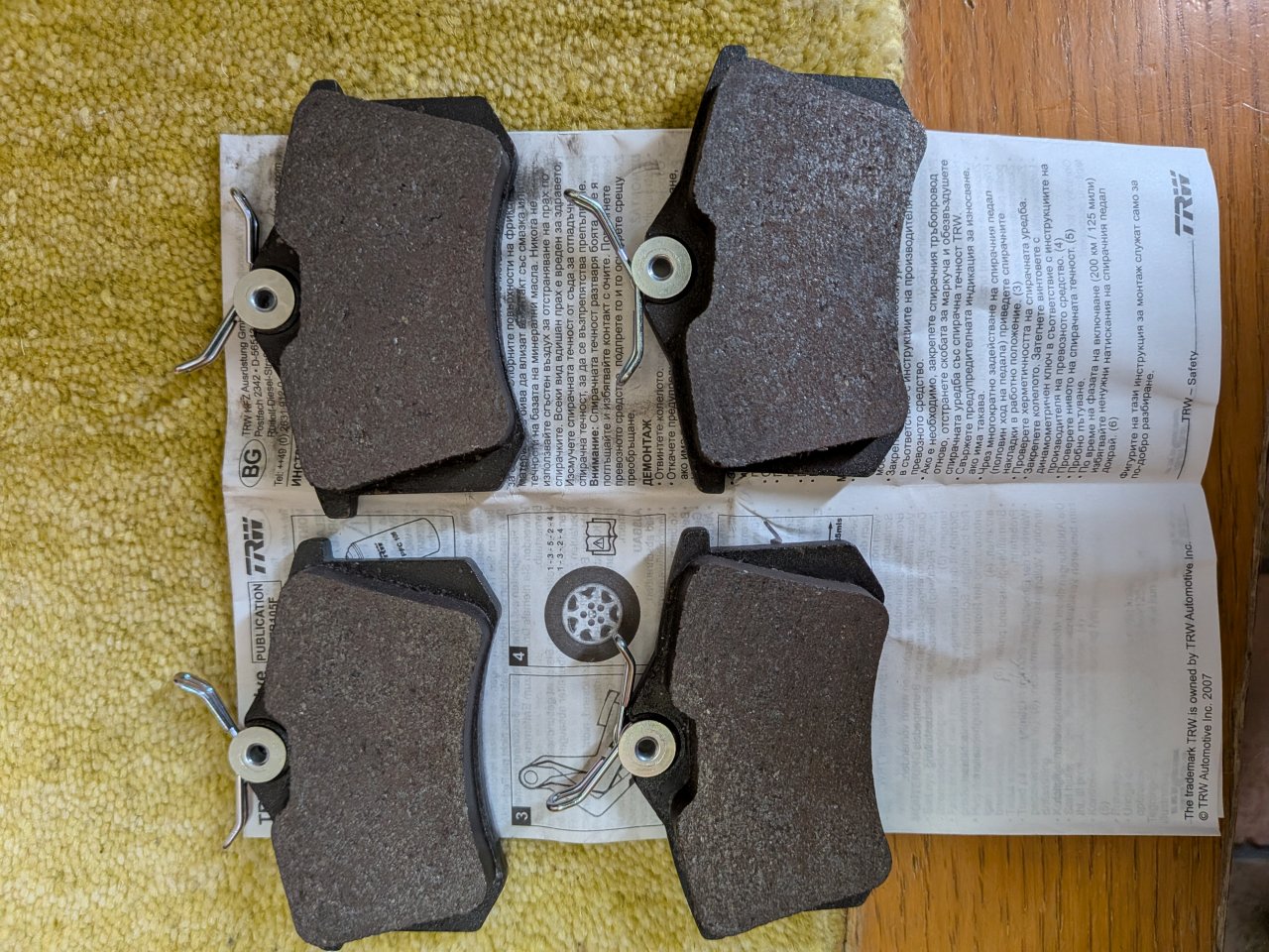 ランチアデルタEVOⅡ リアブレーキパッドのメインビジュアル