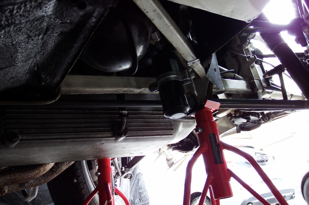 ダメージが少ない右側下