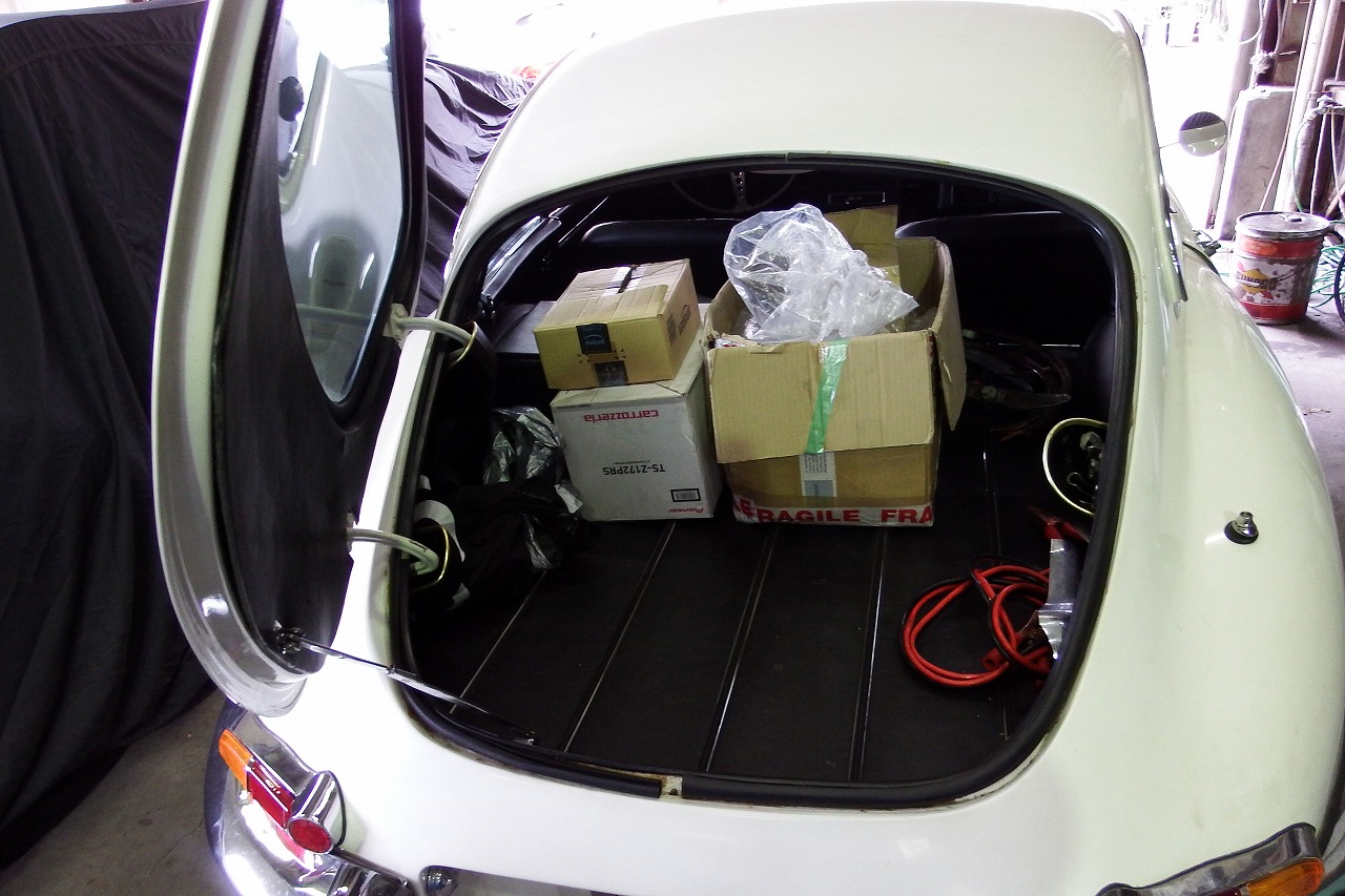 バックドアの開閉は問題無し