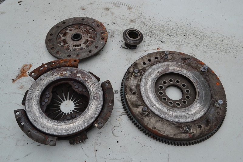 SR311用クラッチ板・フライホイール・プレッシャーカバーのメイン画像
