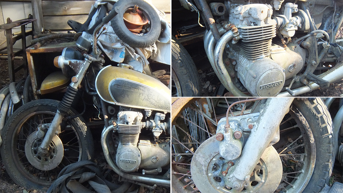 ホンダ CB500FOUR 部品取り車