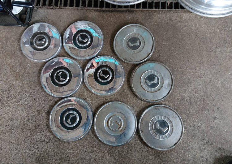 ホンダ NⅢ 360 純正ホイ-ルキャップ9個セット