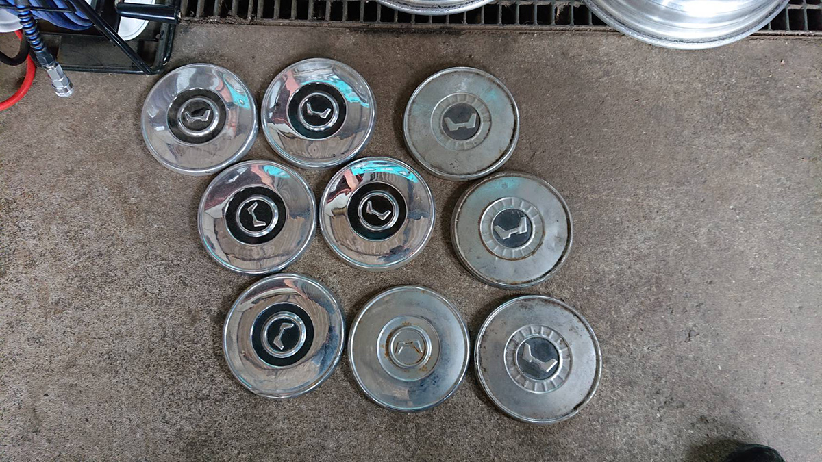 ホンダ NⅢ 360 純正ホイ-ルキャップ9個セット